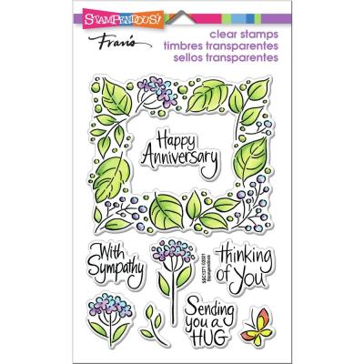 Stampendous Perfectly Clear Stamps - Leafy Frame